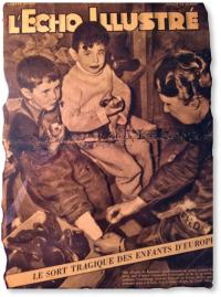 John Merey is the boy on the left on this Swiss magazine cover. December 1944.